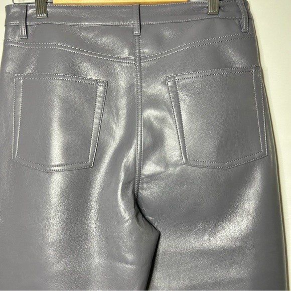 Wilfred Melina Faux Leather Pant - size 12 - peppercorn grey  - EUC - Picture 8 of 11